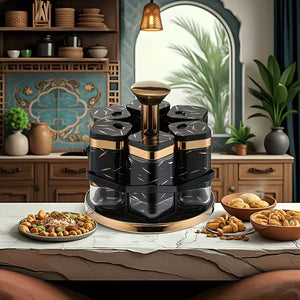 360° Rotating Spice Carousel Rack