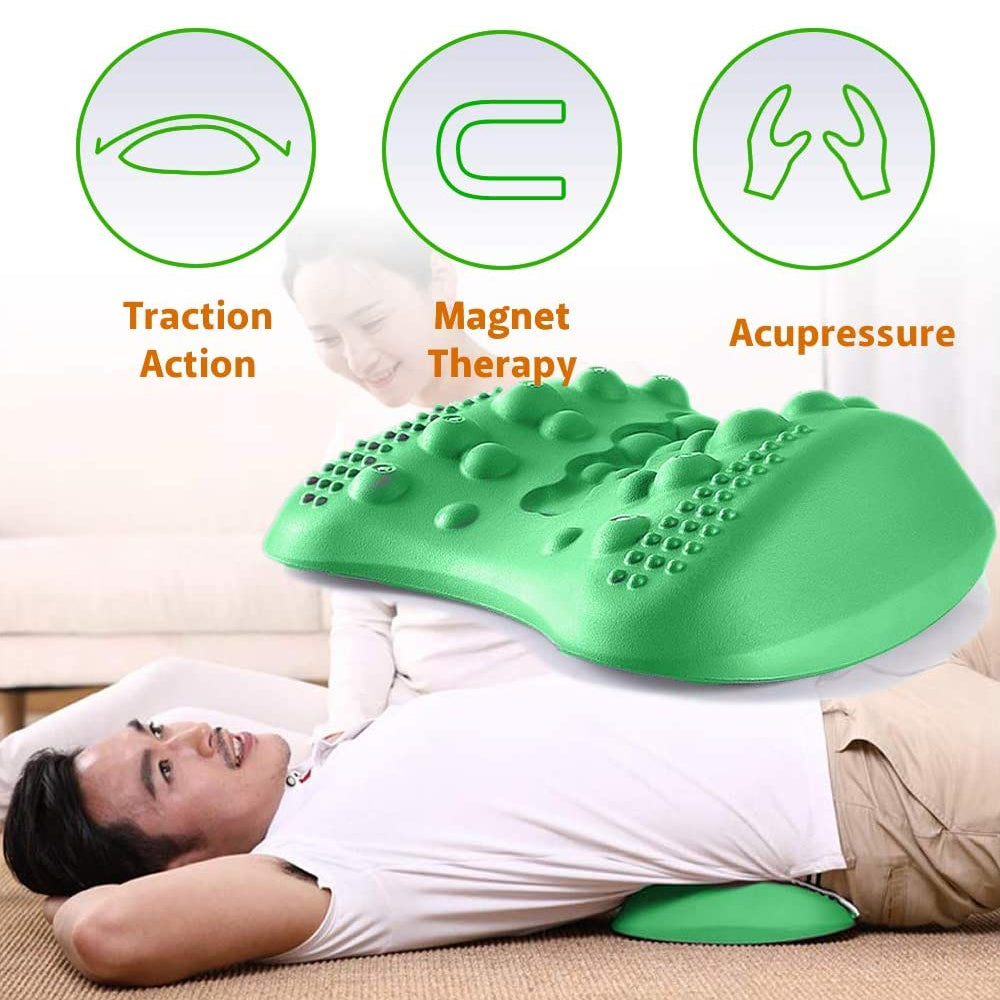 Lumbar Support Pillow & Back Stretcher