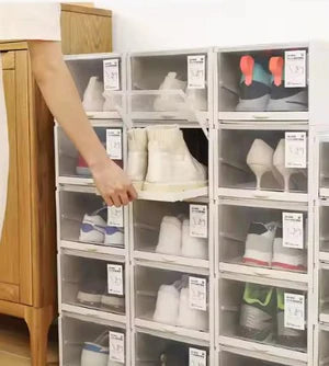 Shoe Rack With Lid (Pack of 3)